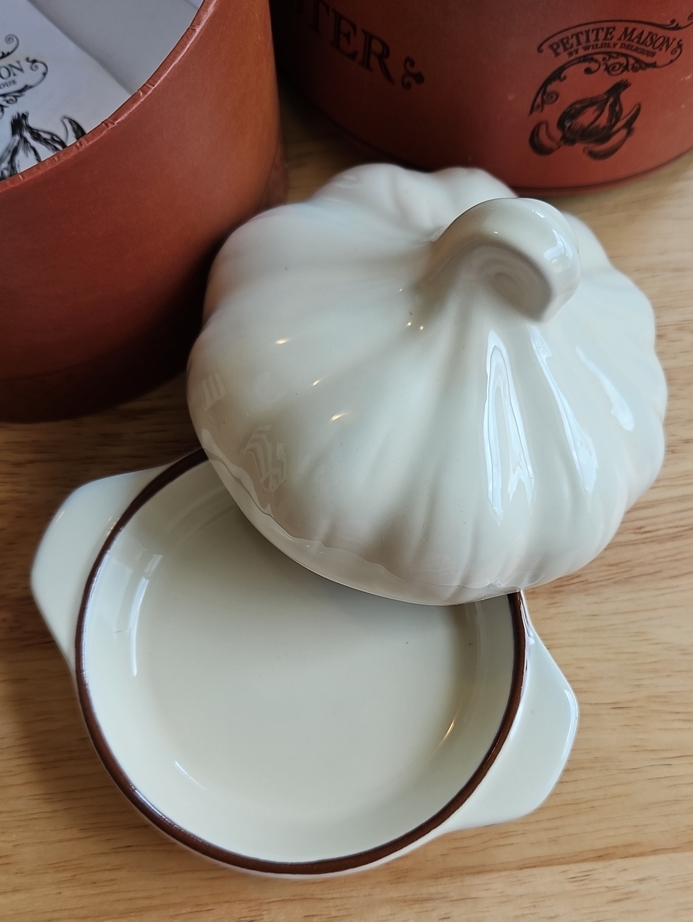 Petire Masion By Wildly Delicious Terracotta Garlic Roaster